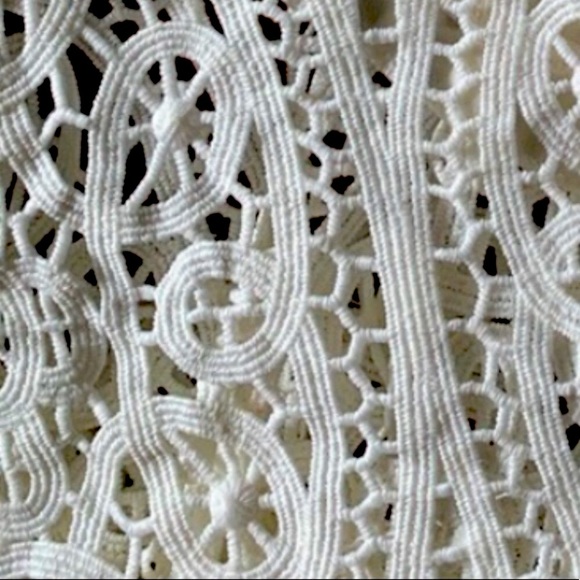 Stone Cold Fox x Free People Vaughn Sm White Allover Lace Mini Dress USA - Picture 10 of 15